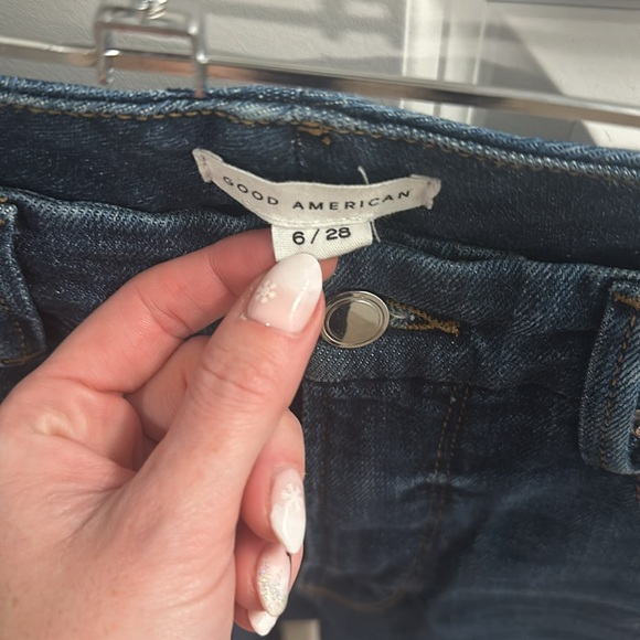 Good American Skinny Dark Blue size 28 - Picture 4 of 5